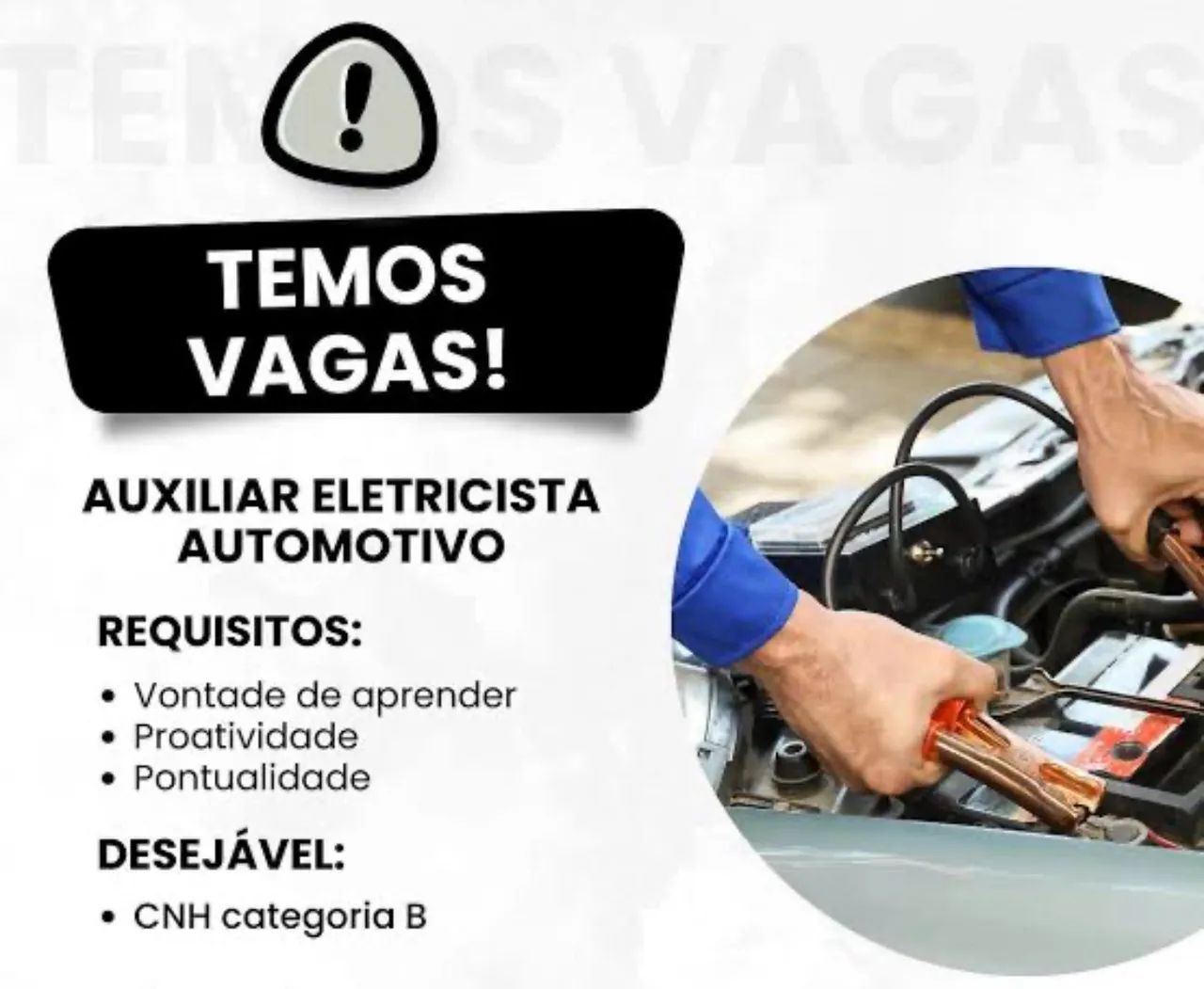 Vaga de emprego Carana 
