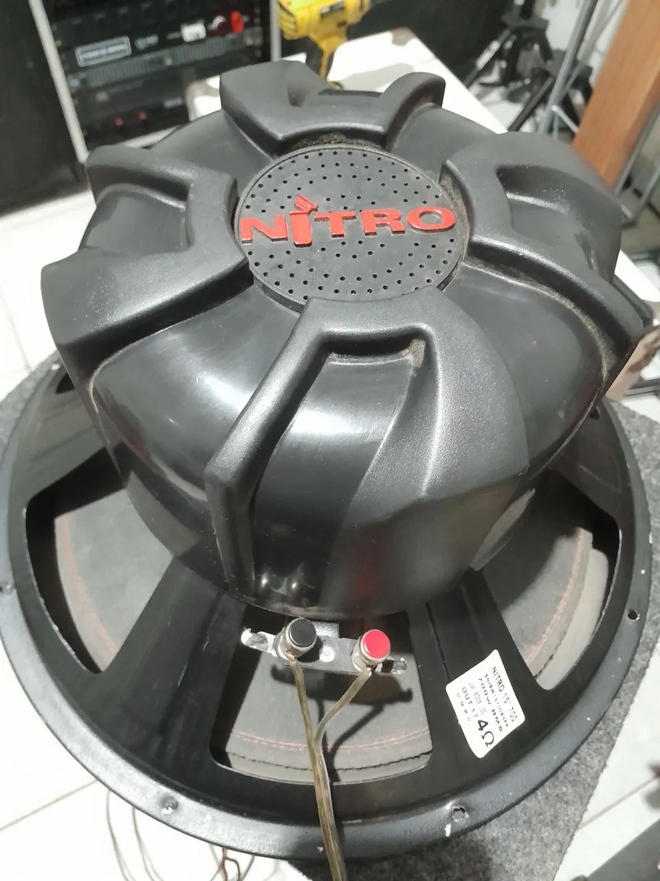 Caixa som com 2 Nitro 15 polegadas 700 RMS. - Foto 5