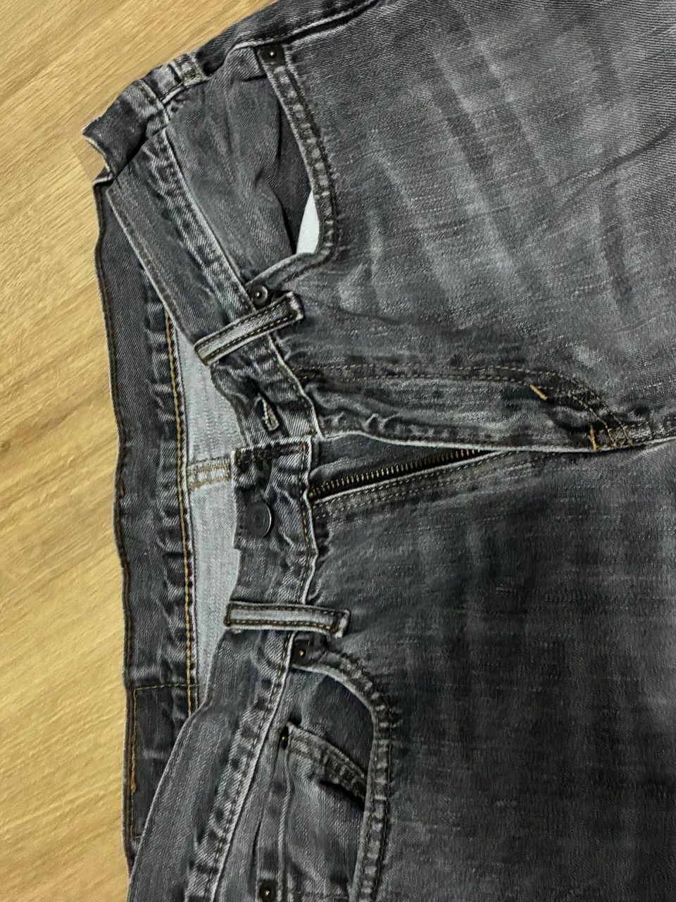 Calça Levis Original Cinza  - Foto 3