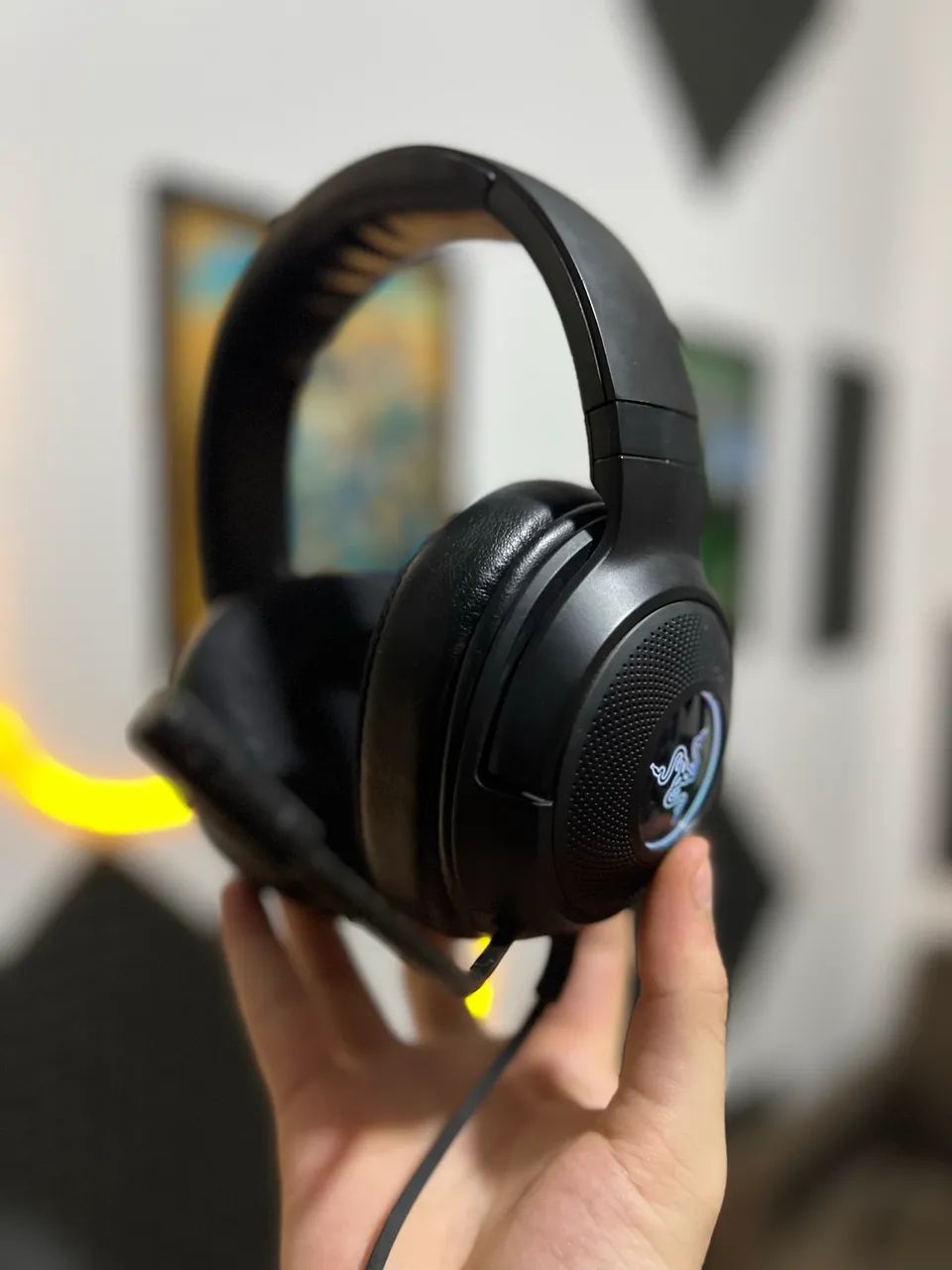 HEADSET RAZER KRAKEN V3 HEADSET GAMER USB CHROMA - Foto 5