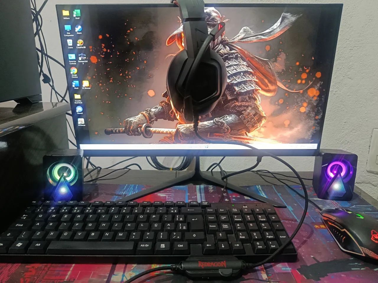Vendo computador gamer com rayzen 5 completo  - Foto 4