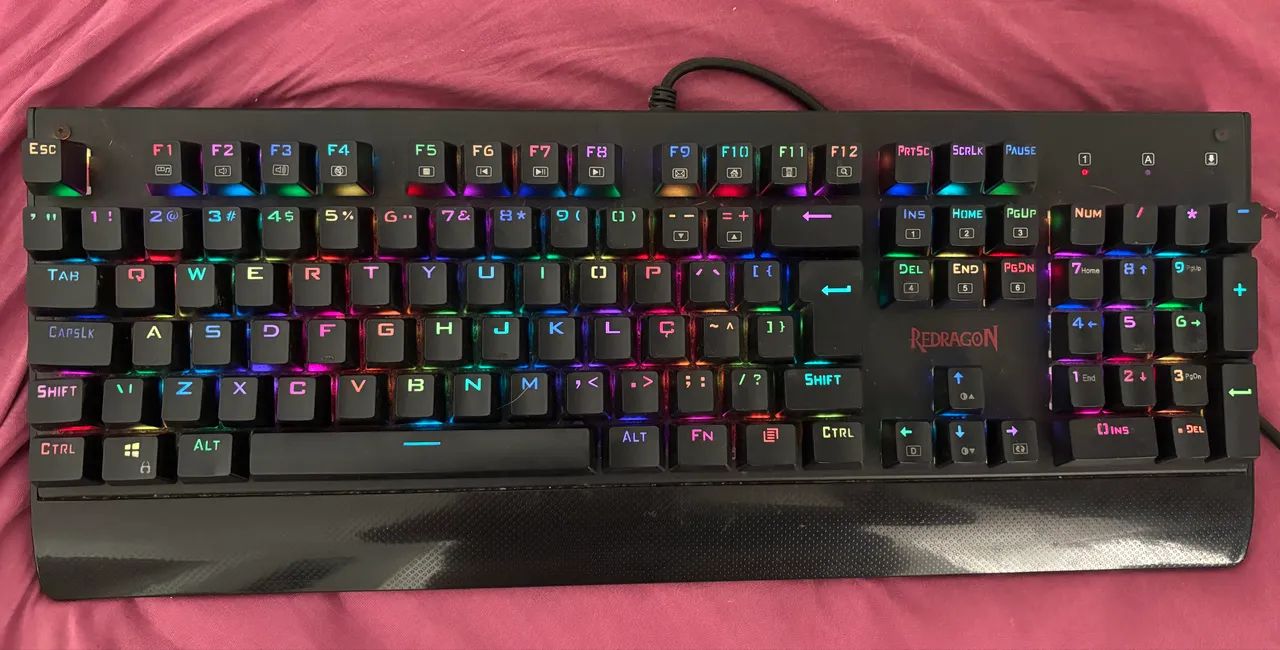 Teclado Mecânico Redragon Kala RGB Switch Azul