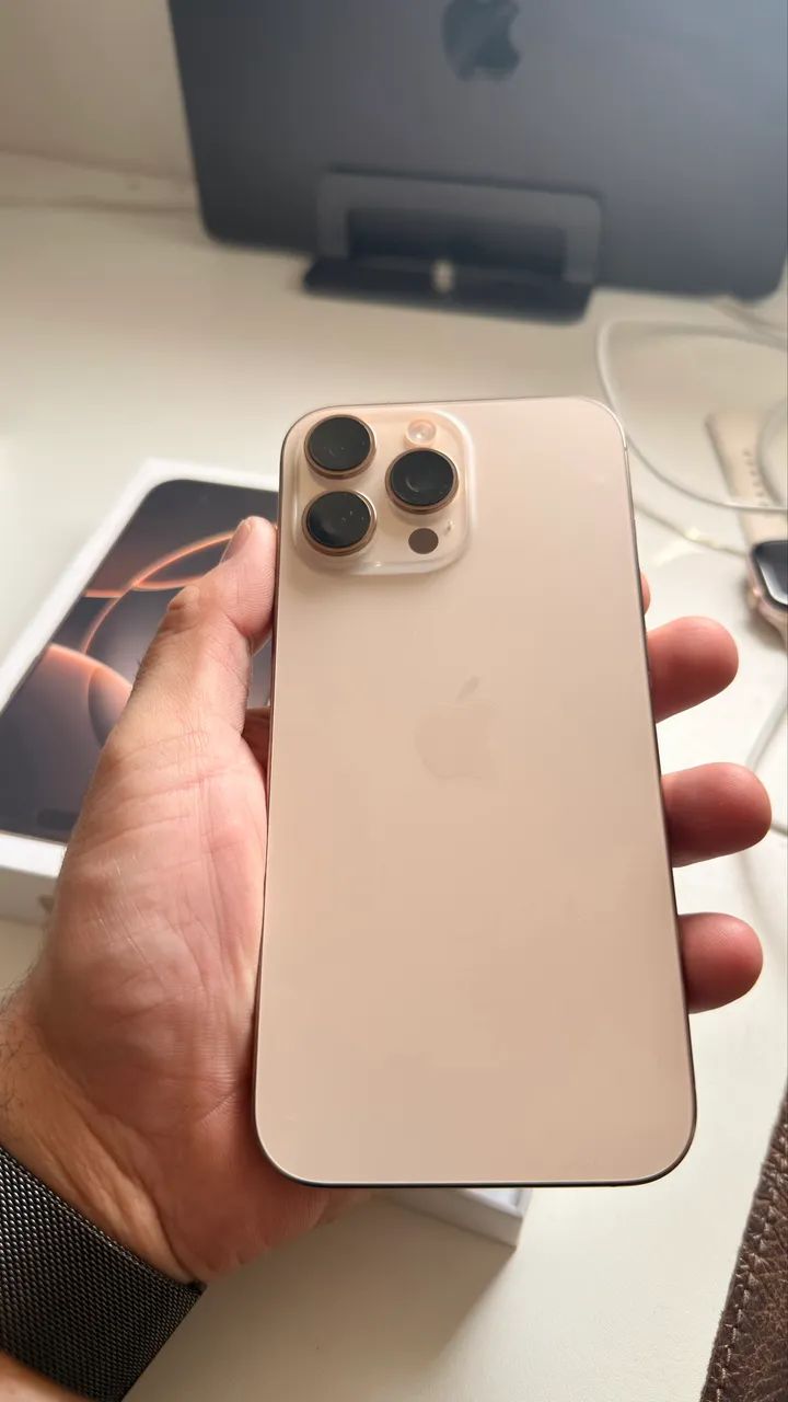 iPhone 16 Pro Max Desert Titanium ? Excelente Estado - Foto 5