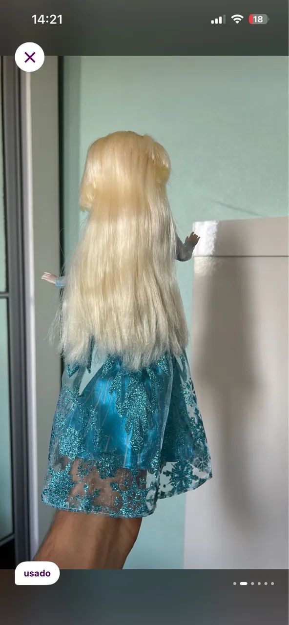 Boneca Elsa Disney store - Foto 3