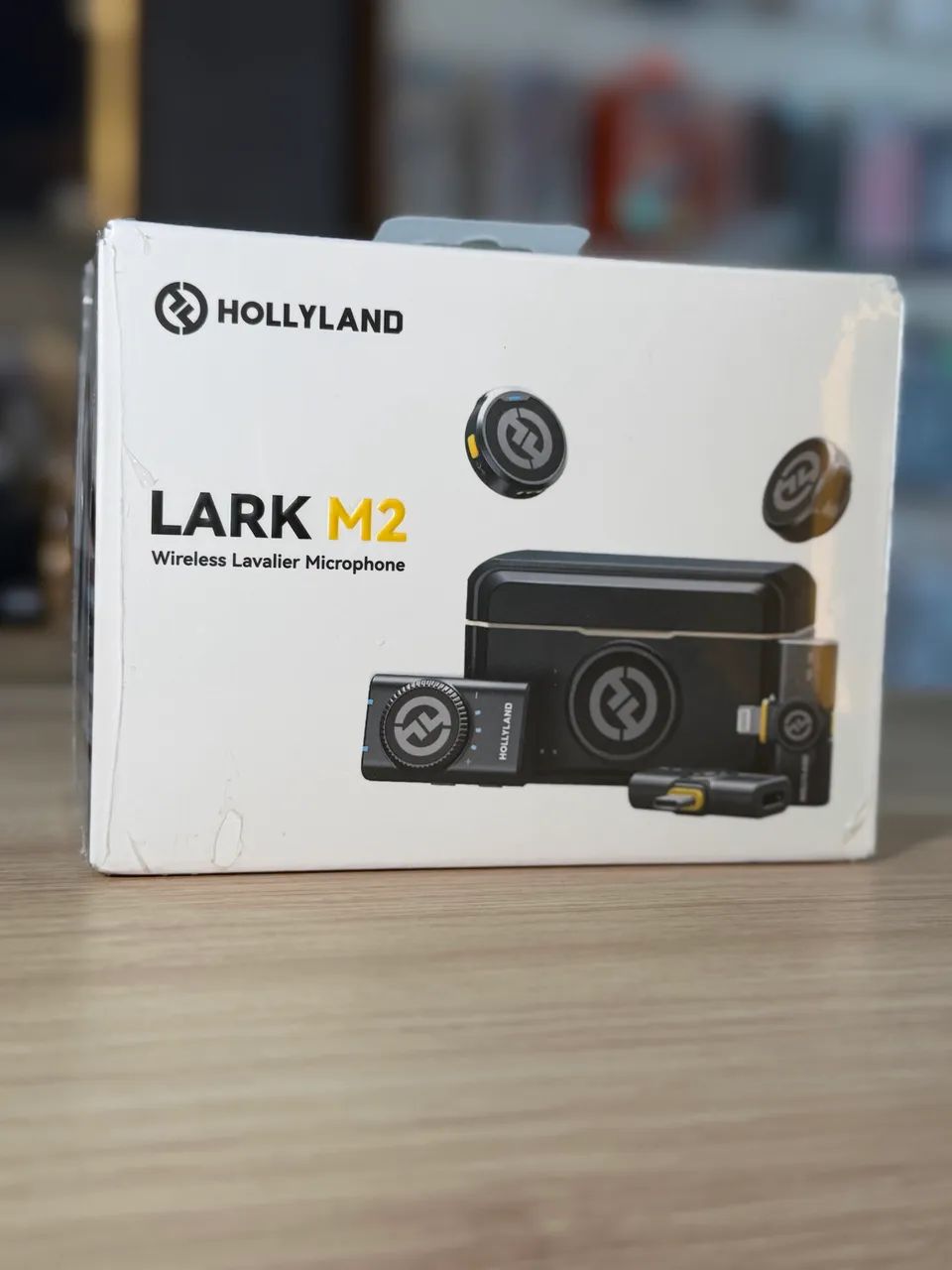 MICROFONE LARK M2 HOLLYLAND | VERSAO COMBO  - Foto 2