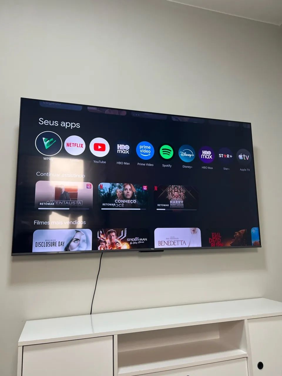 Televisão 65 polegadas TCL