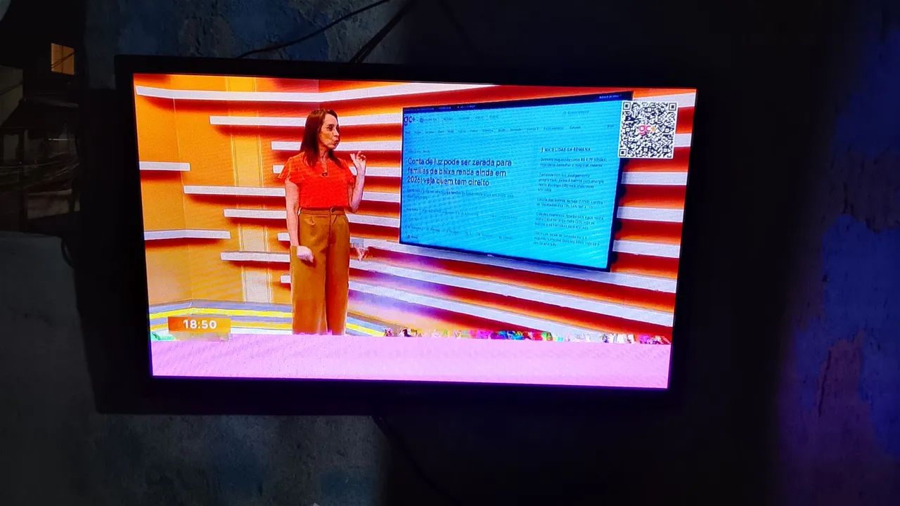 Tv nil plasma de 43 polegada sansug 