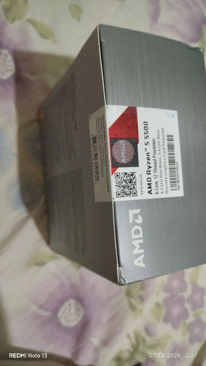 Processador Ryzen 5500 - Foto 2