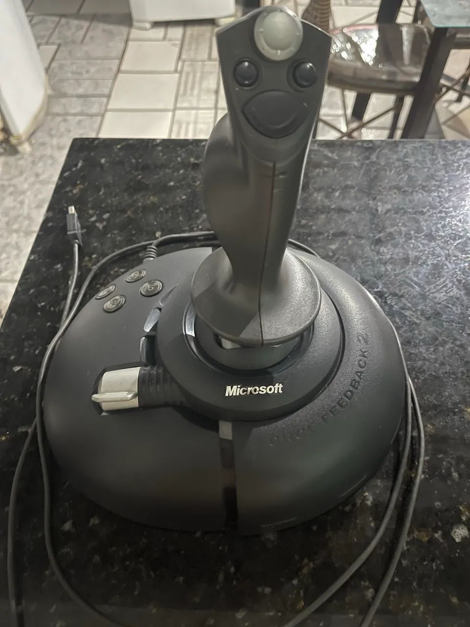 Joystick simulador de Voo - SideWinder Force Feedback 2