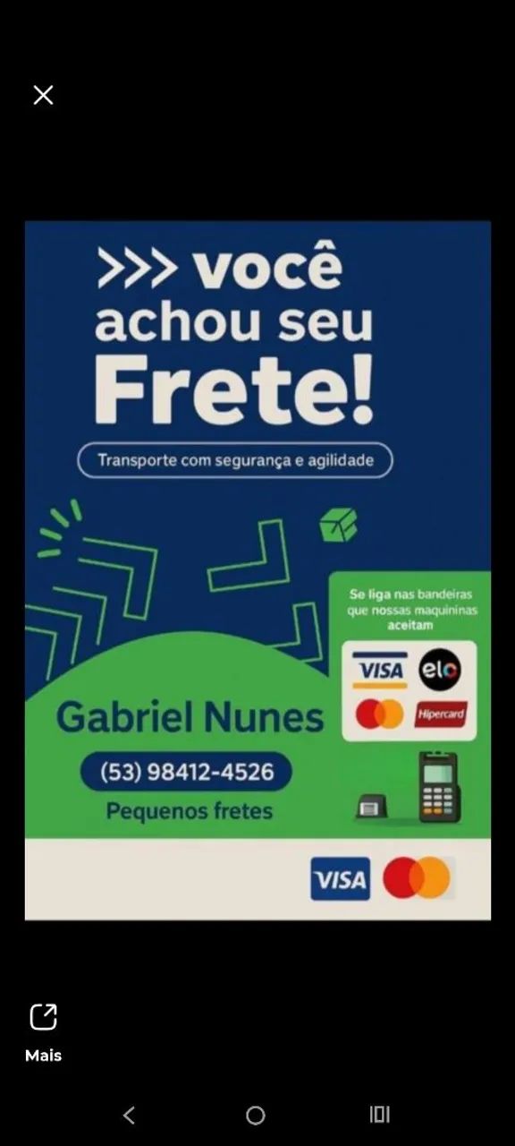 Pequenos fretes 
