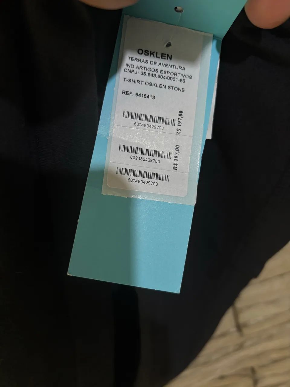 Camiseta Osklen Regular ARPX tamanho P - Foto 3