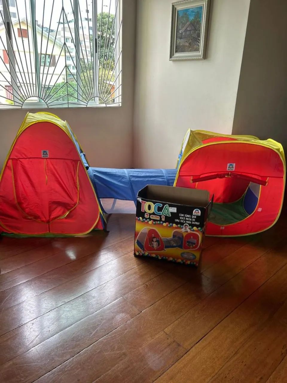 Kit Toca Infantil com Túnel e Bolinhas - Completo