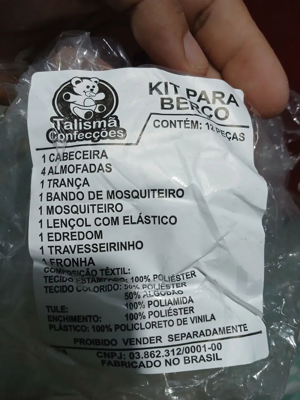 Kit berço 12 peças  - Foto 2