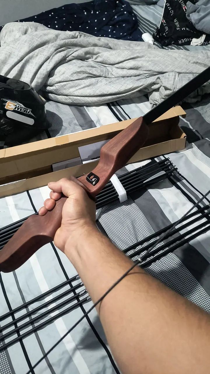 Arco recurvo ambidestro 55lbs - Foto 3