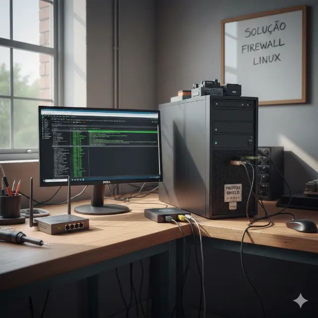 Servidor Firewall Linux 8GB RAM com SSD Sua Rede Protegida - Foto 2