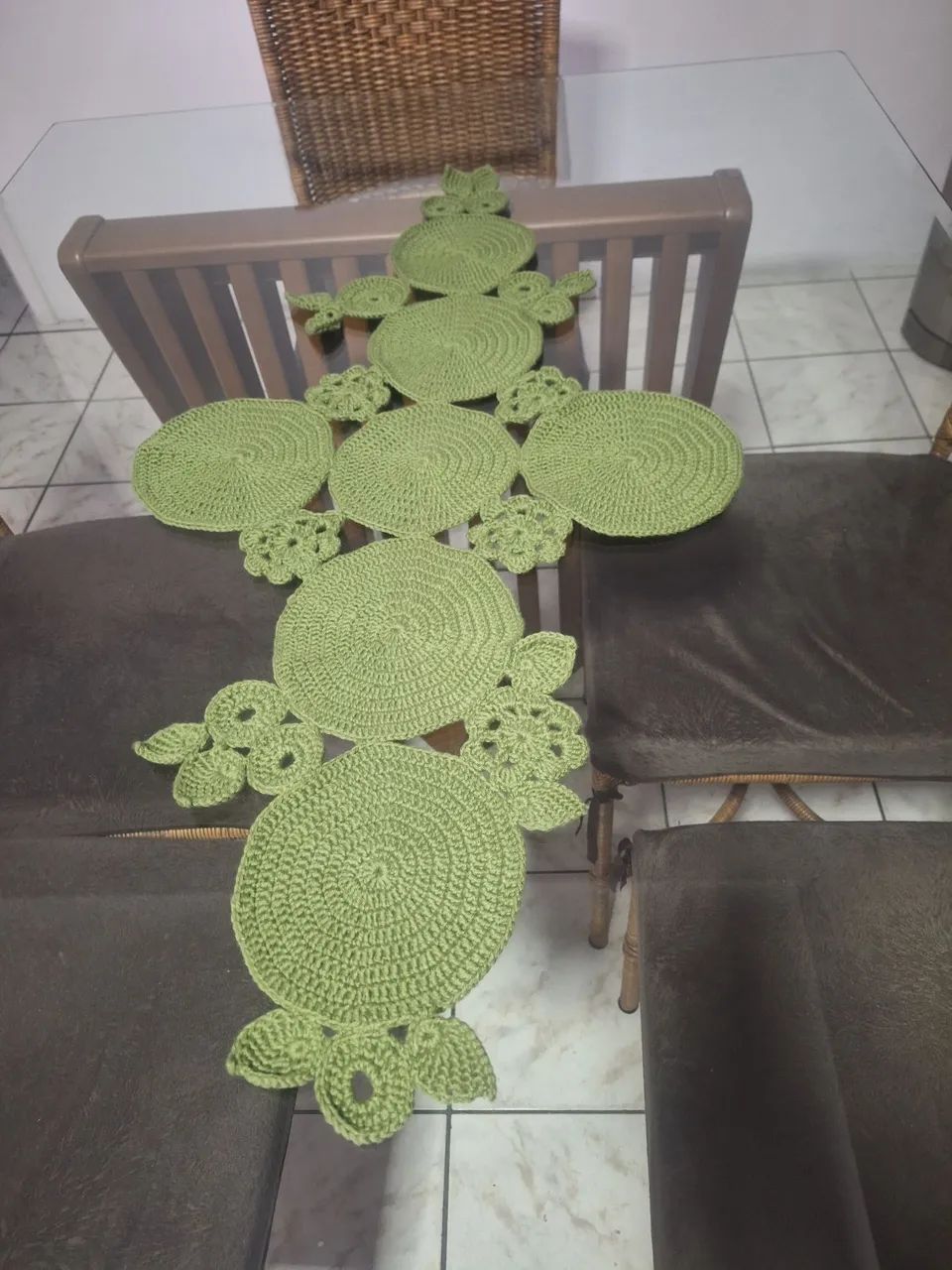 Toalha de mesa (trilho) - Foto 2