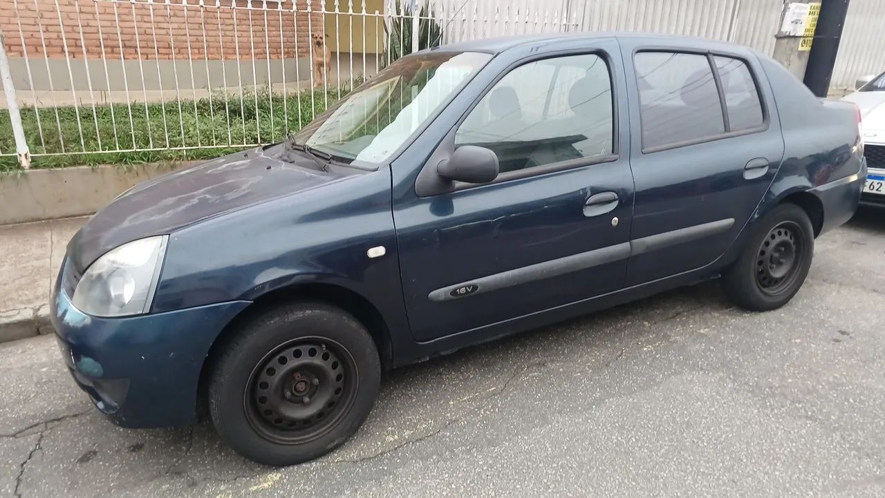 Renault Clio Clio Sed. Expression Hi-Flex 1.0 16V 4p 2007