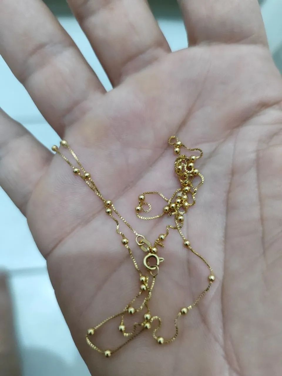 Corrente ouro, ouro 750  - Foto 2