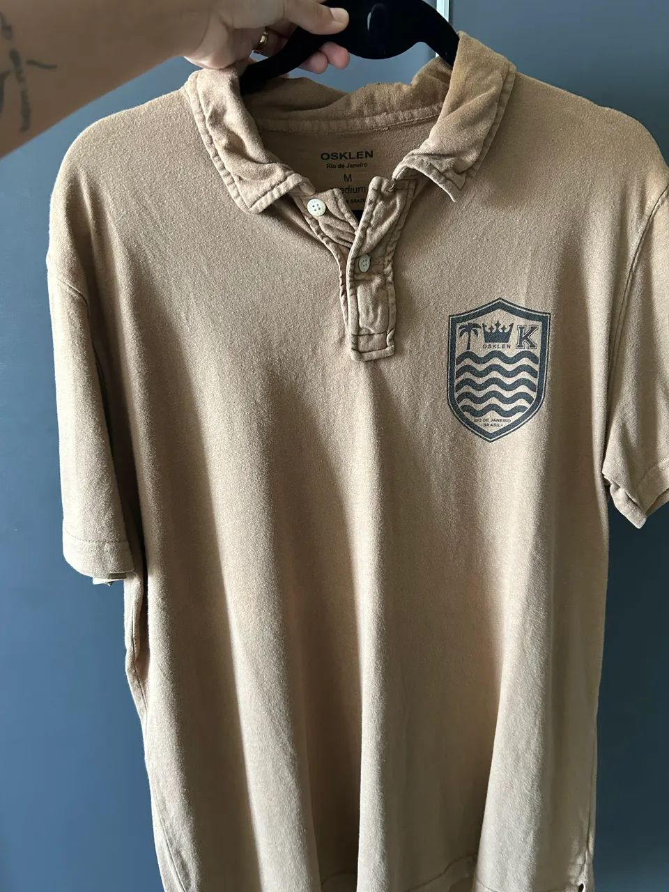 Polo masculina M os Klein - Foto 3