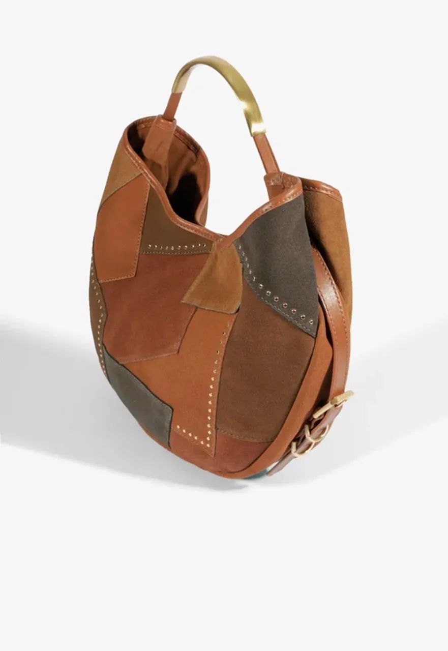 Bolsa Schutz Estilo Patchwork - Foto 3