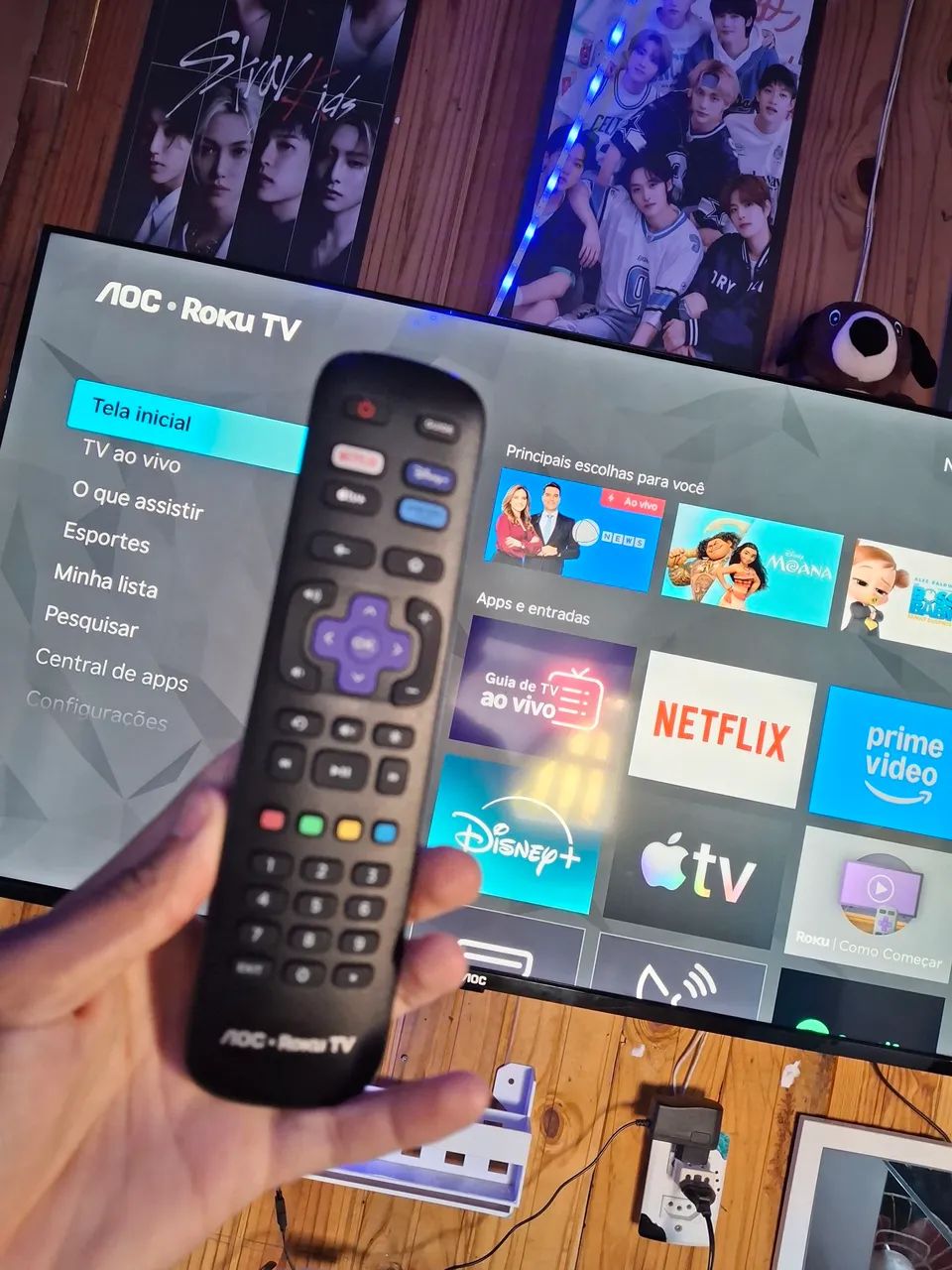 Vendo TV smart aoc 50 polegadas 