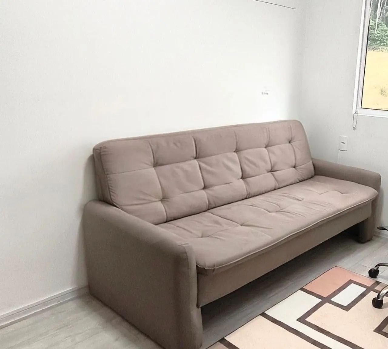 Confortável sofá cama 