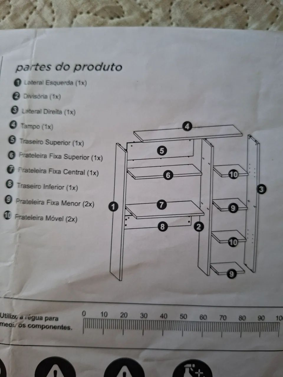 Escrivaninha Tok Stok  - Foto 3