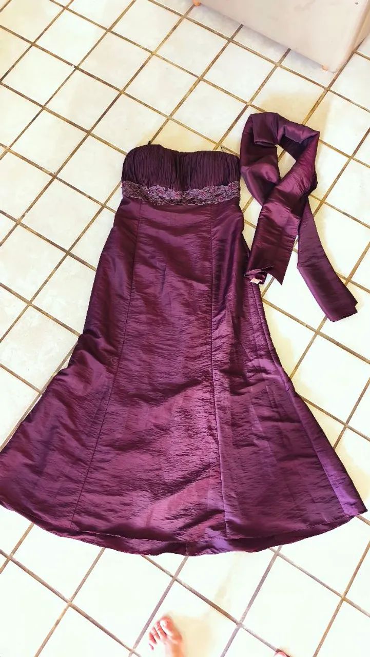 Vestido de Gala seminovo - Foto 2