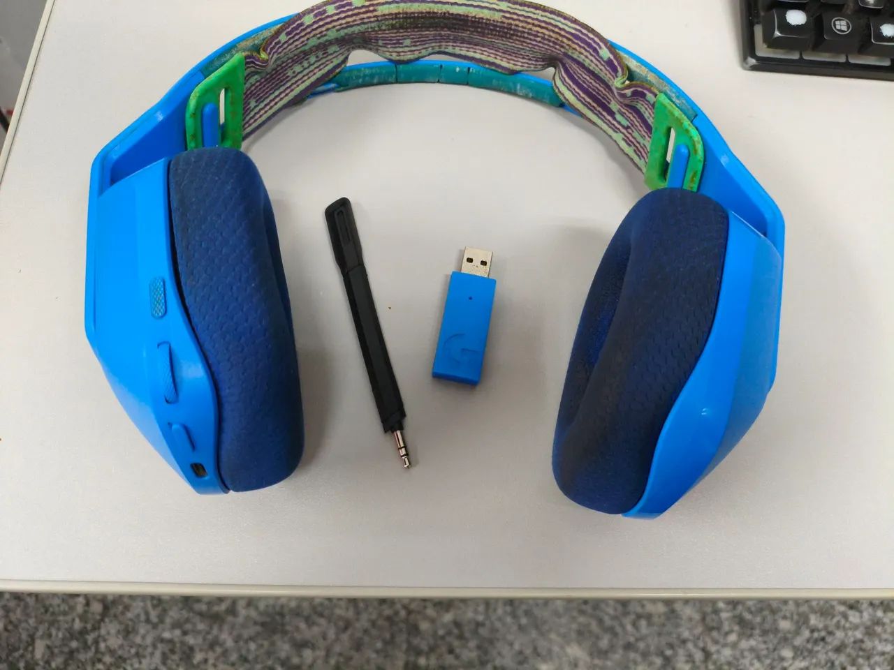 Headset Logitech G733-Usado-bateria com desgaste  - Foto 2