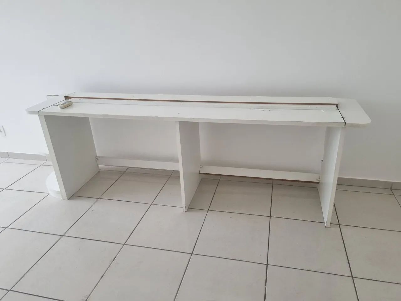 Mesa Planejada - Madeira Maciça - 2.50 x 0.55