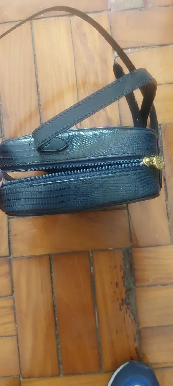 Bolsa Victor Hugo Azul - Foto 3