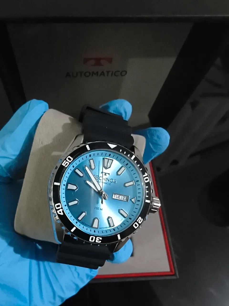 Rel ógio technos automático  - Foto 2