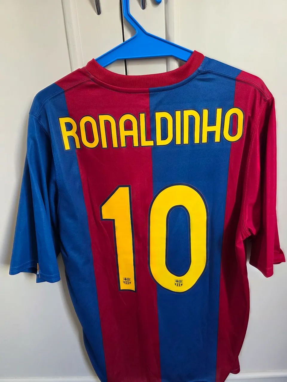 Camisa Barcelona 2003 Ronaldinho - Foto 2