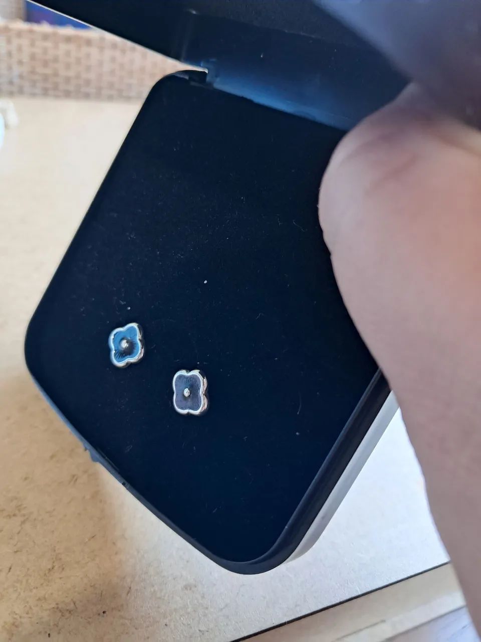 Brinco trevo prata 925 - Foto 3