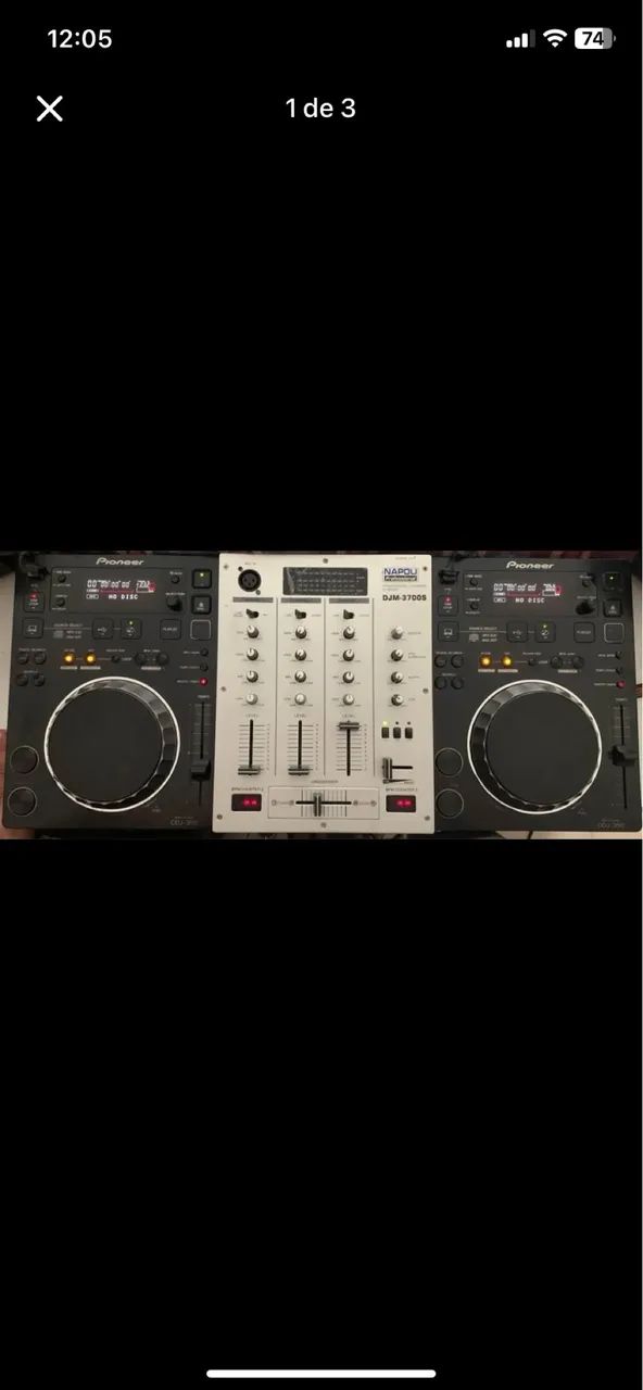 Cdj 350 Pioneer + case.