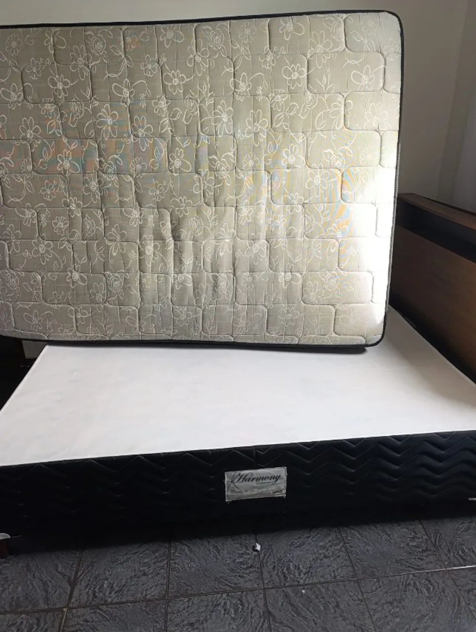 Cama Box + Colchão + Cabeceira com tomadas - Foto 3