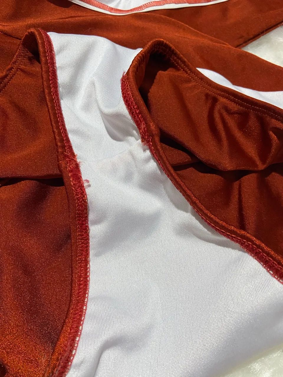 Maio praia show vermelho m - Foto 2