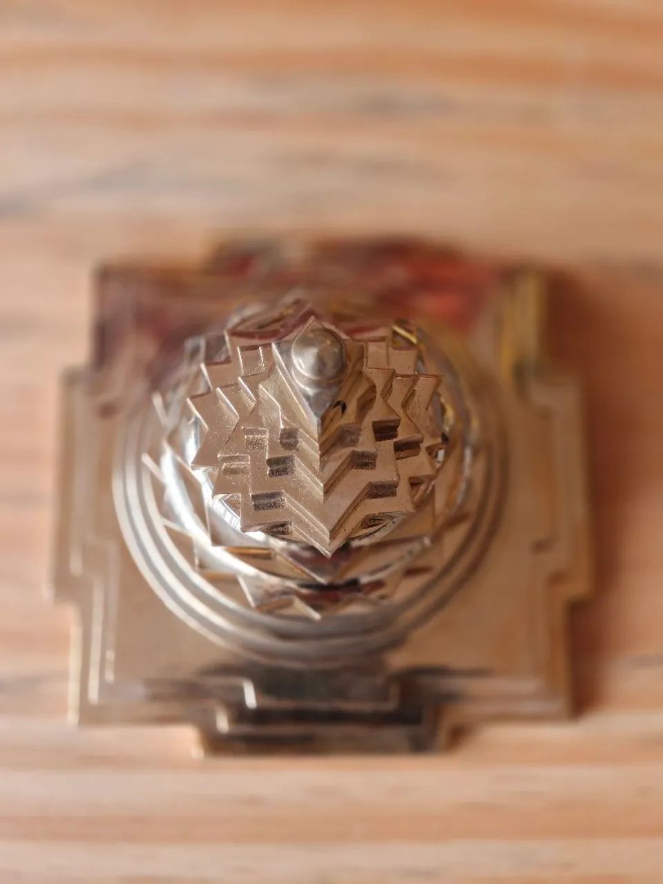 Sri Yantra de Metal - Foto 2