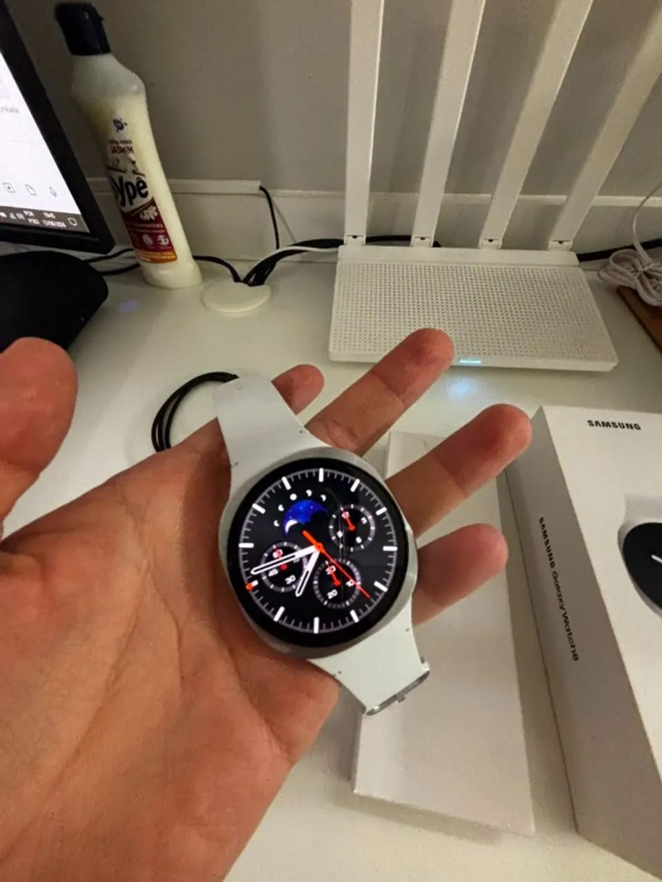 Galaxy Watch8 44 mm - Branco - Bluetooth - Foto 2