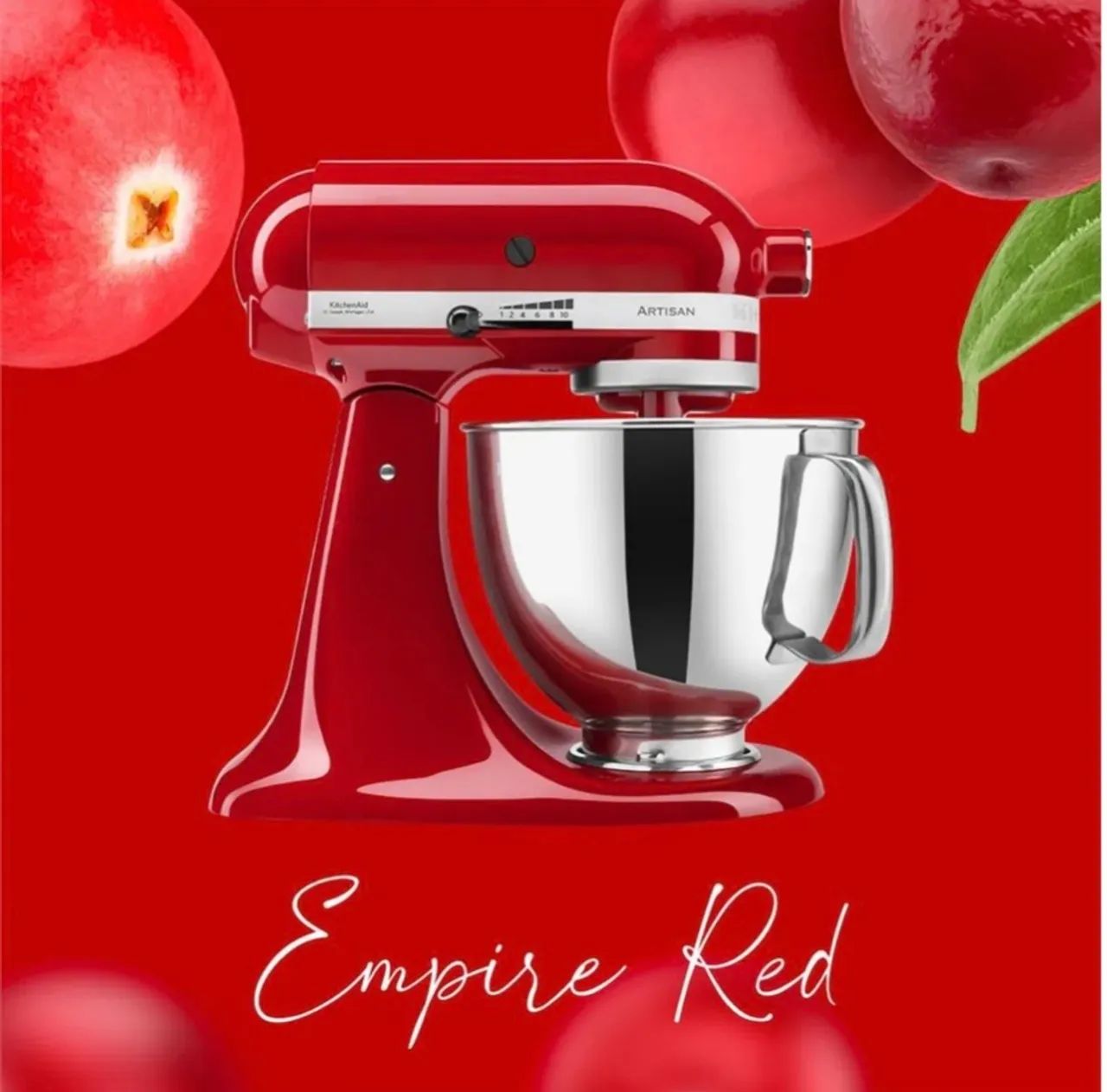 Batedeira KitchenAid  Artesiano empire Red  - Foto 5