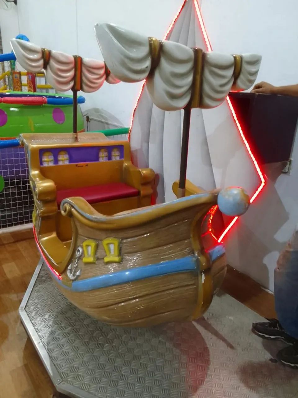 barco viking pra buffets infantil  - Foto 2