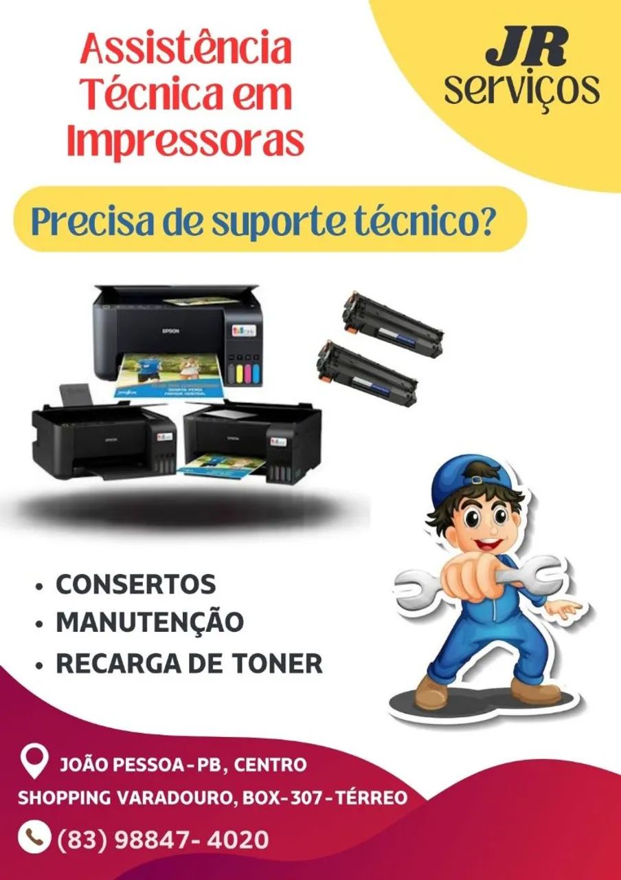 CONSERTO DE IMPRESSORAS