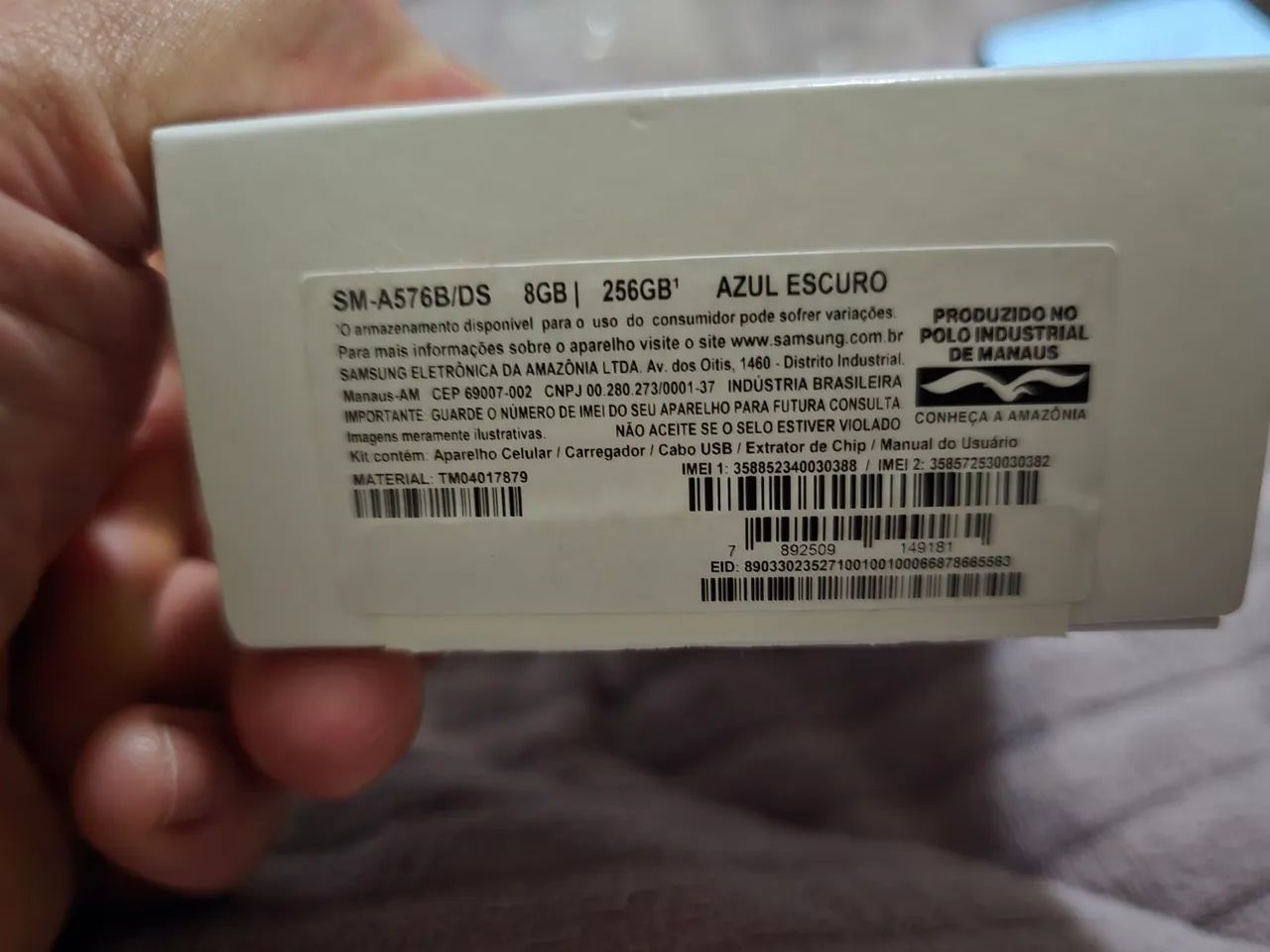 Samsung galaxy a57 256 gb 1 mês de uso - Foto 3
