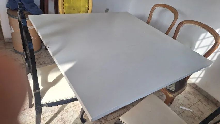 MESA QUADRADA LACA BRANCA - Foto 2
