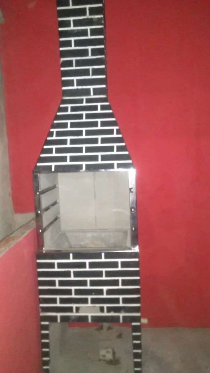 Churrasqueira Pré Moldada Padrão 6 espetos 