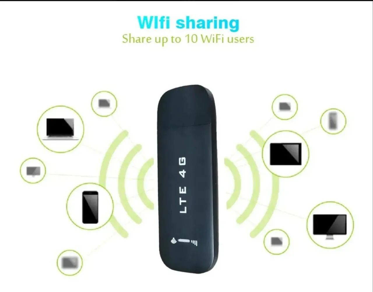SEM DESCONTO! MODEM USB DONGLE WI-FI LTE 4G USB - Foto 3