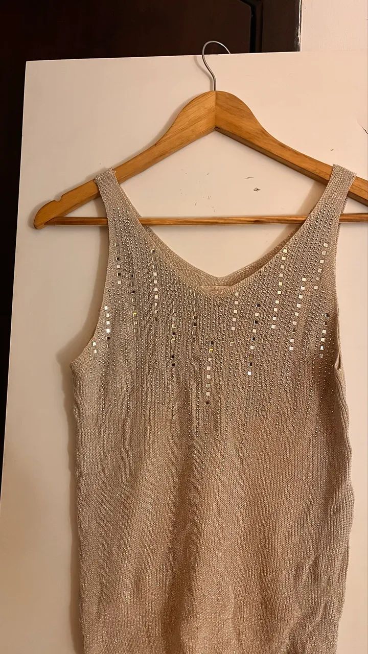 Blusa com aplicação de pedraria - Foto 2