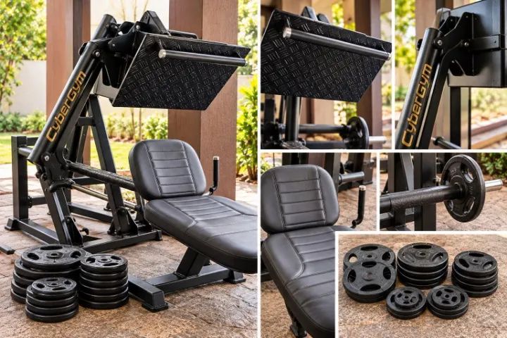 Leg Press 45º + 100 KG de pesos - Foto 3
