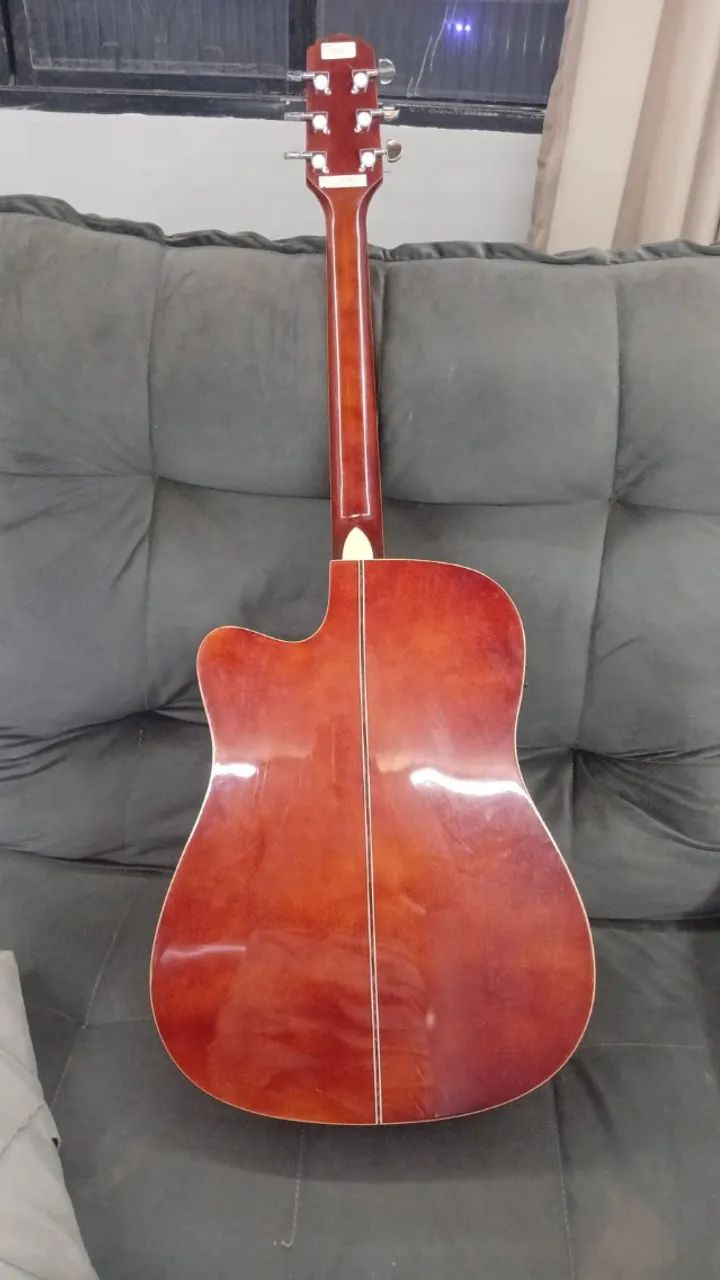 Violão Eletroacústico Giannini Performance (Cordas de Aço) - Ótimo Estado - Foto 2