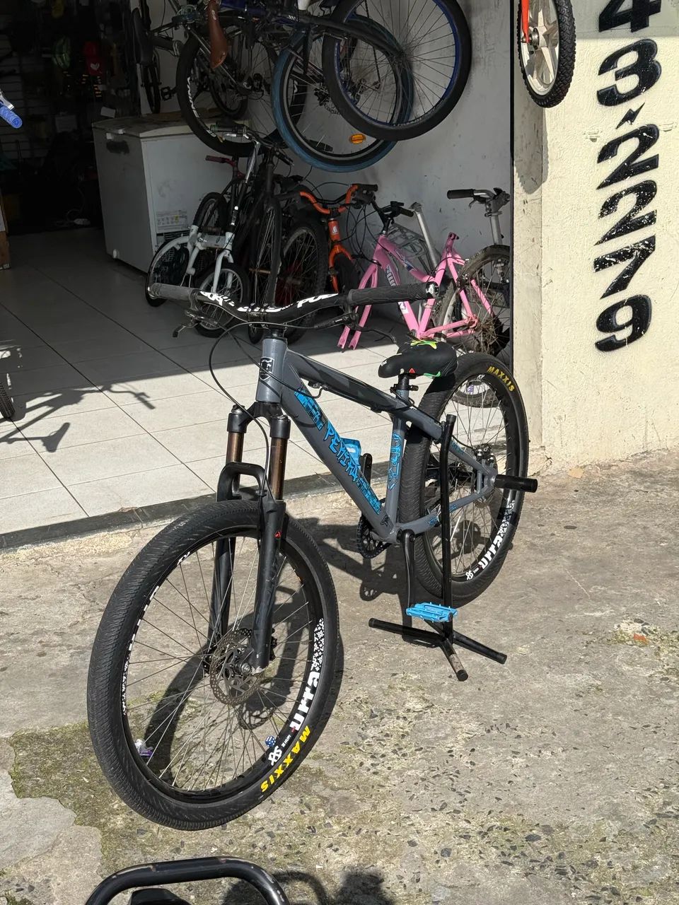 Bicicleta aro 26 para manobras